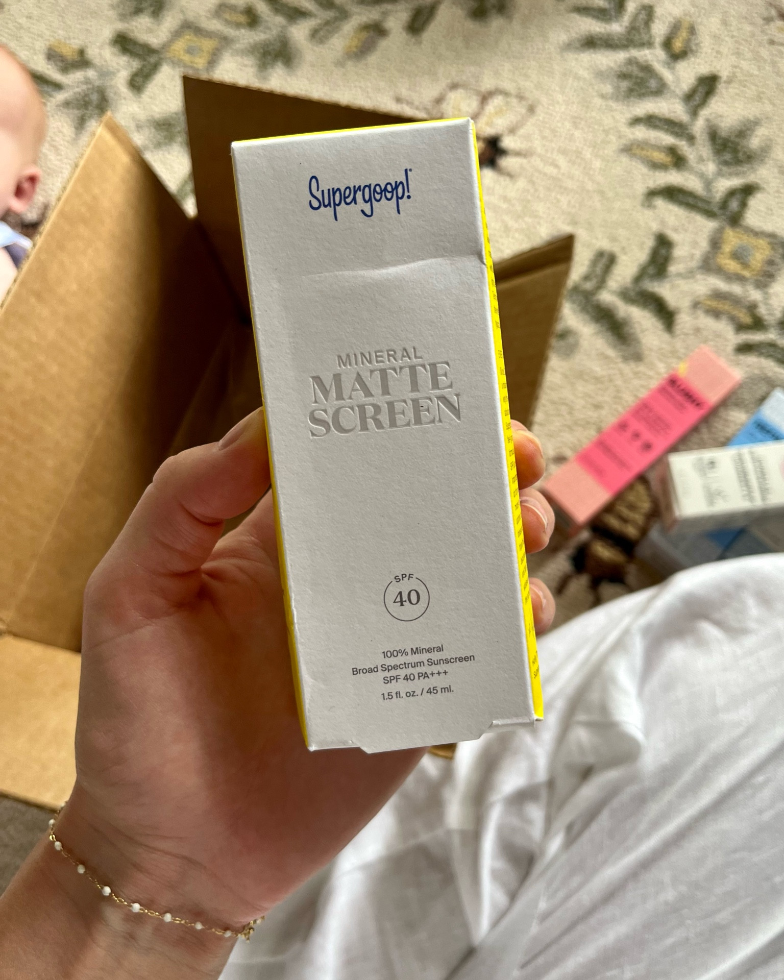 New matte sunscreen. I adore the Supergoop Glow Screen but wanted a matte option as well. Can always trust Supergoop!

Linked my whole Sephora order - all clean beauty/skincare!

#LTKbeauty #LTKFind #LTKunder50