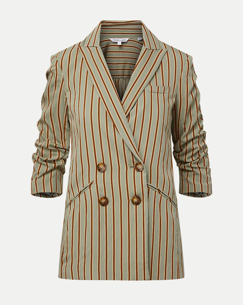 Kiernan Striped Dickey Jacket | Veronica Beard