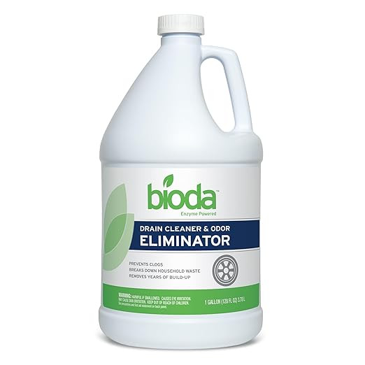 Bioda Professional Strength Enzyme Drain Cleaner, Septic Safe Drain Odor Eliminator, Smell Elimin... | Amazon (US)