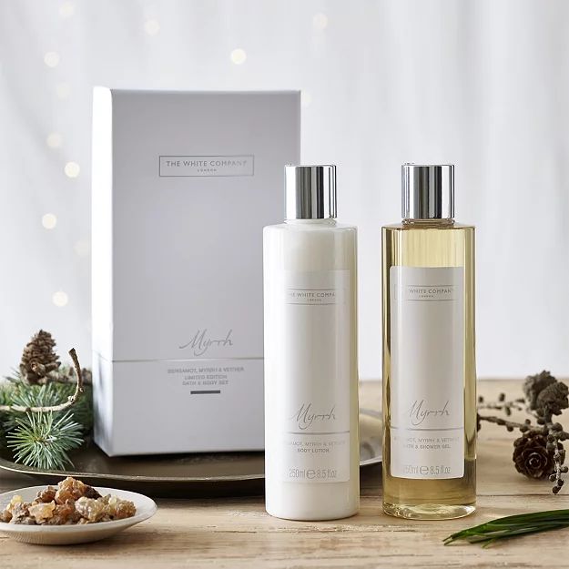 Myrrh Bath & Body Gift Set | The White Company (UK)