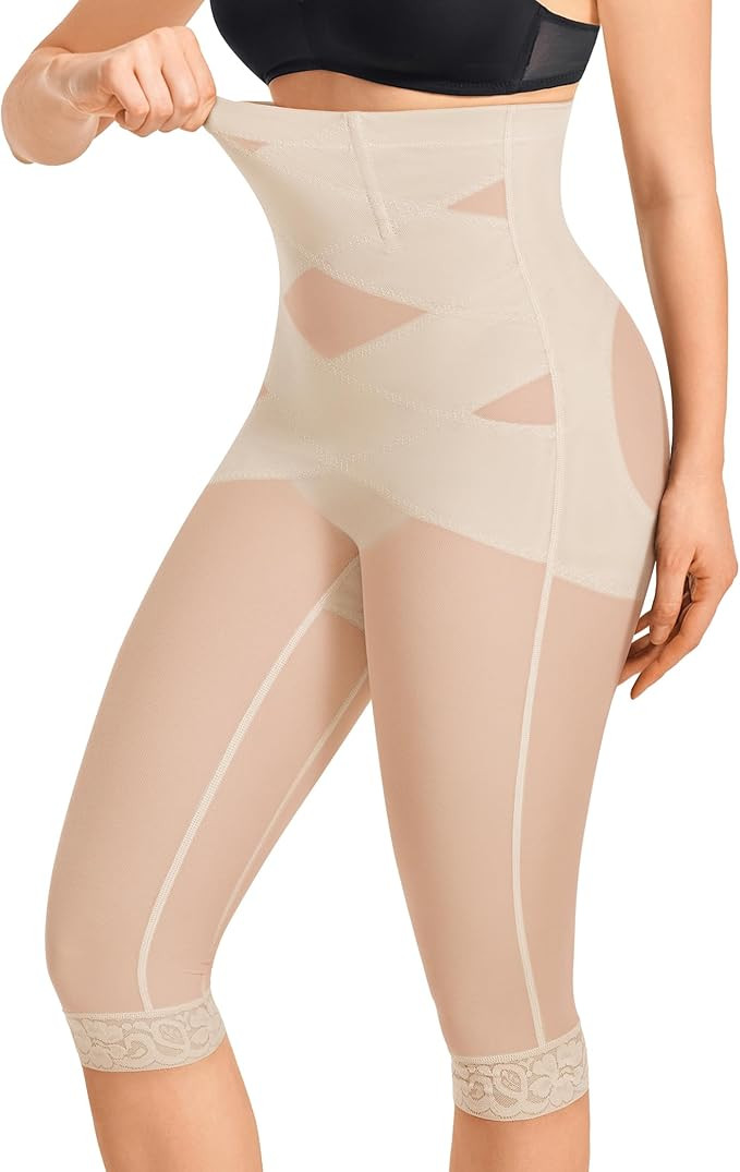 Gotoly Shapewear Tummy Control High Waisted Butt Lifting Shapewear Shorts | Amazon (US)