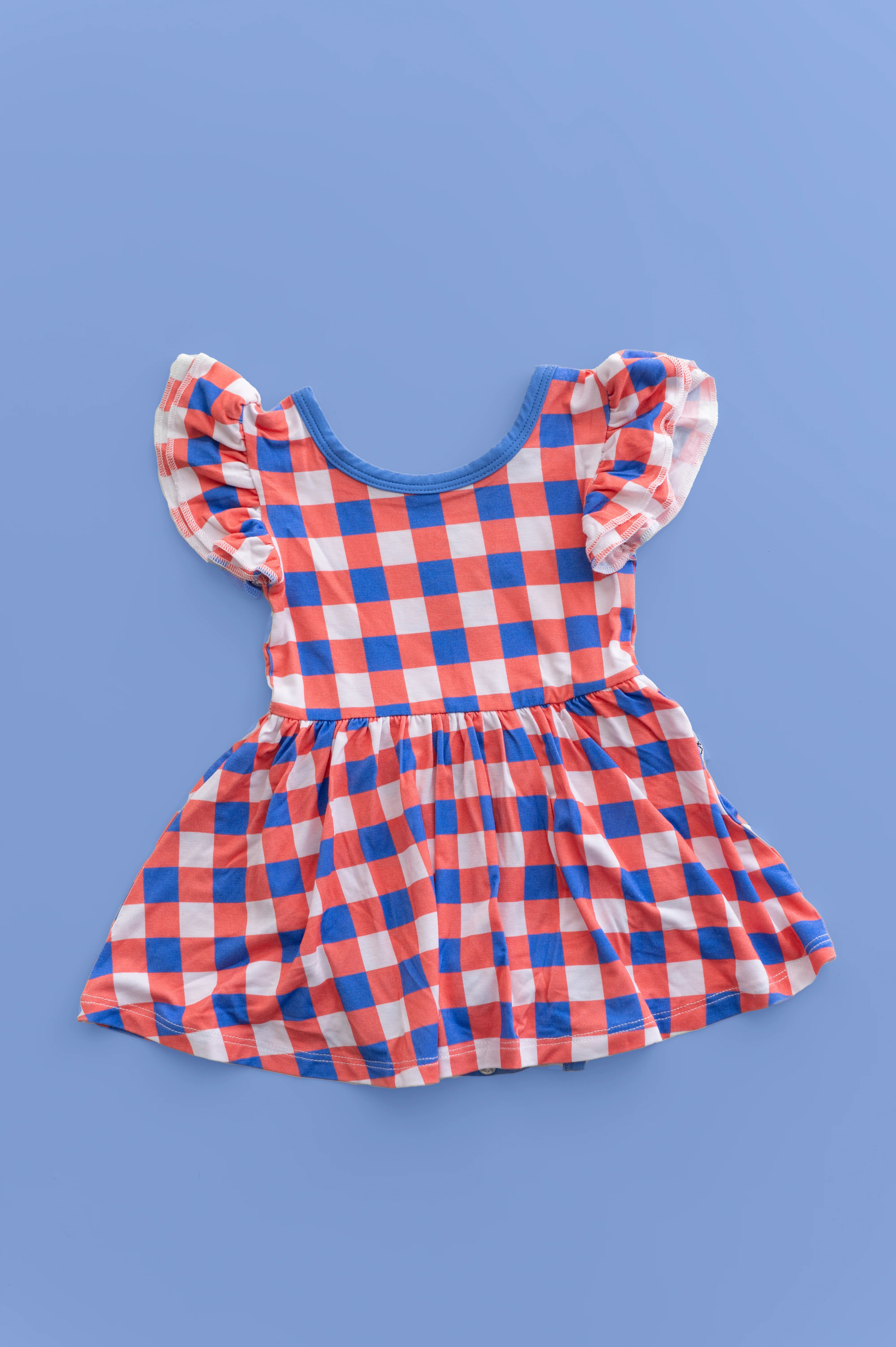 RED, WHITE & TRUMAN DREAM BODYSUIT DRESS | Dream Big Little Co.