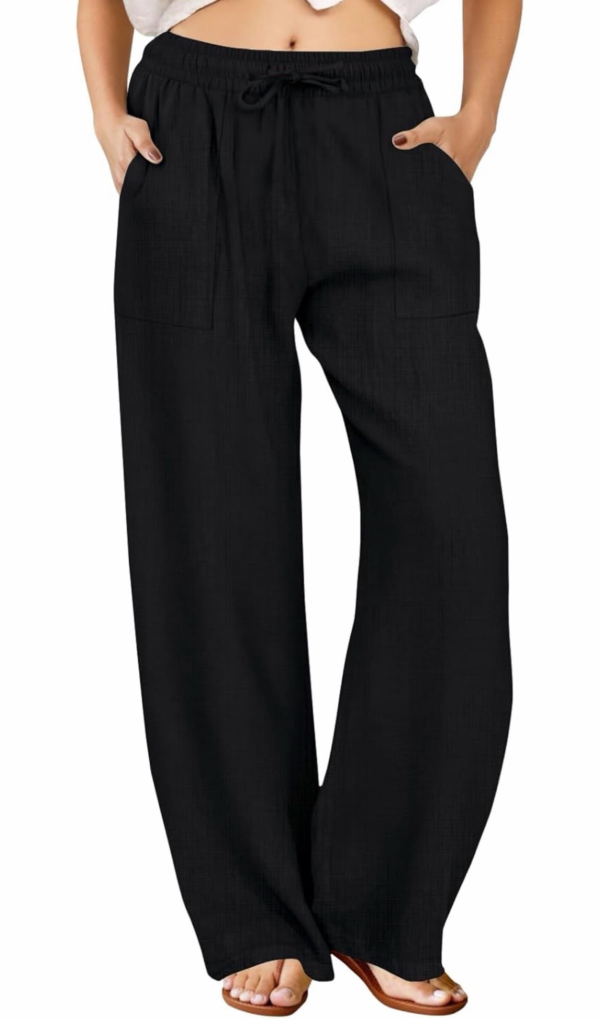 Summer linen pants for the win!

#LTKMidsize #LTKU #LTKSaleAlert