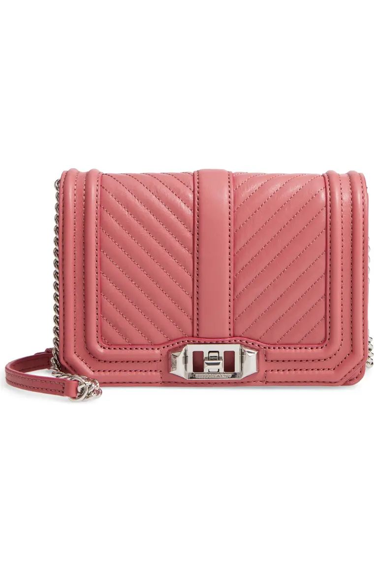 Small Love Quilted Leather Crossbody Bag | Nordstrom