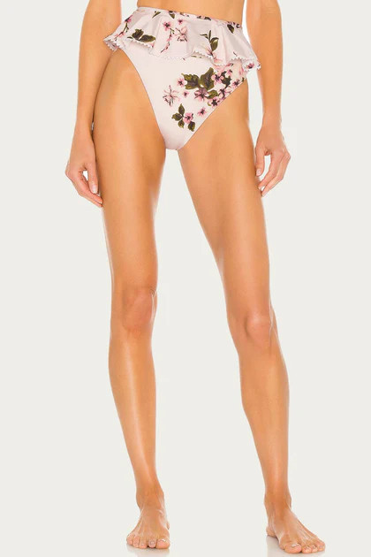 Daisy Bikini Bottom In Pink Floral | Shop Premium Outlets