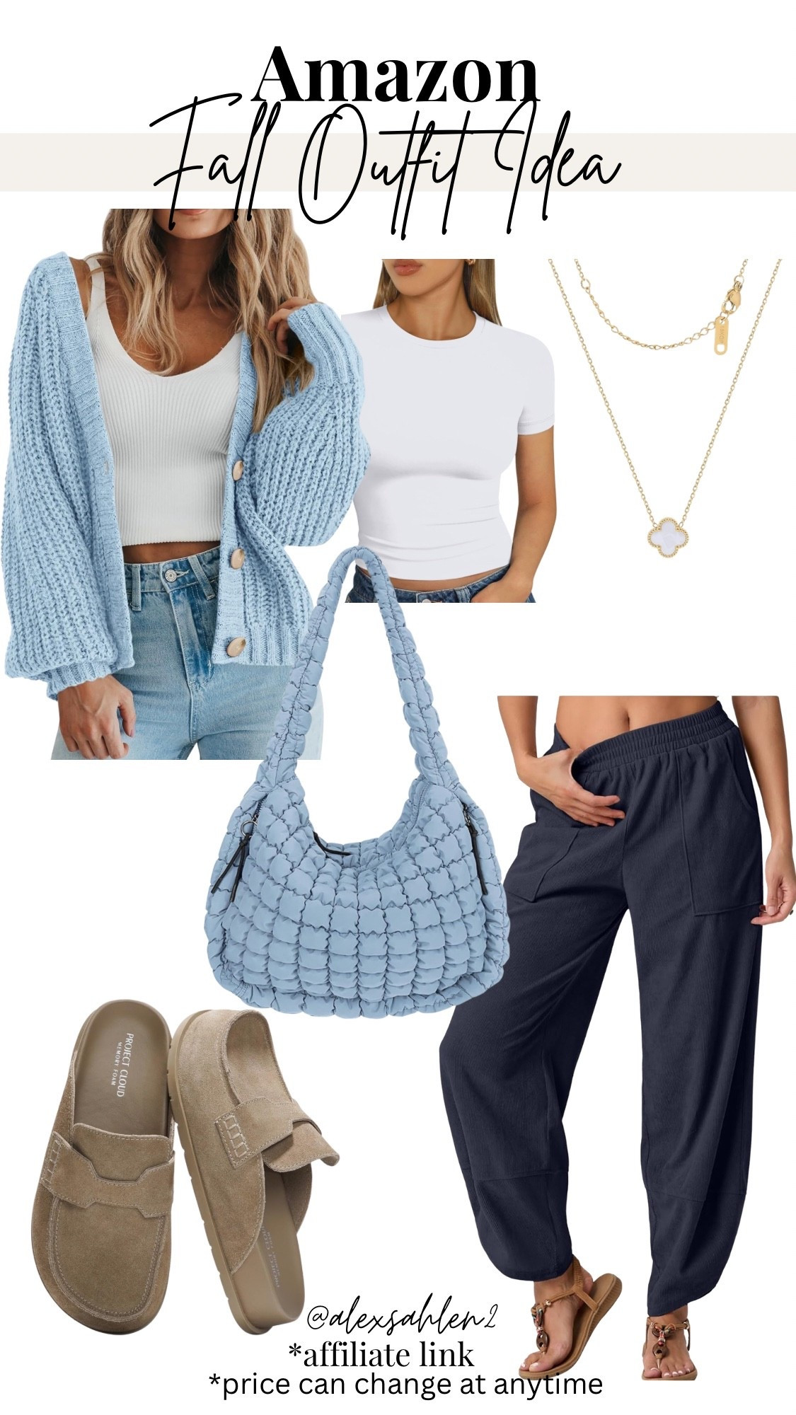 Cute fall outfit idea! 🩵

Amazon fall outfit, cardigan outfit idea, Amazon outfit idea, fall outfit 2026, fall outfit inspo