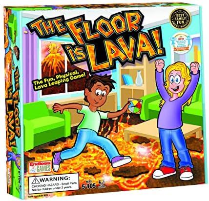 The Floor is Lava - Interactive Game for Kids and Adults - Promotes Physical Activity - Indoor an... | Amazon (US)