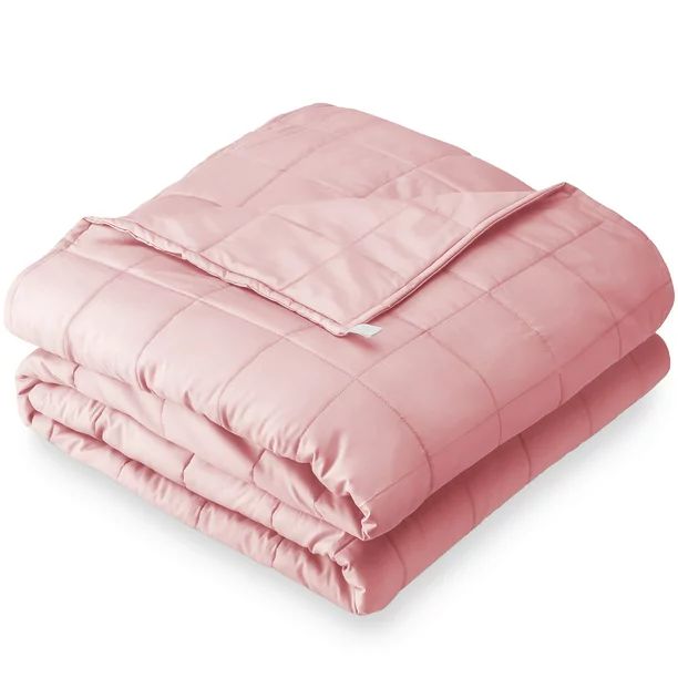 Bare Home 10lb Weighted Blanket, 40" x 60", Pink - Walmart.com | Walmart (US)
