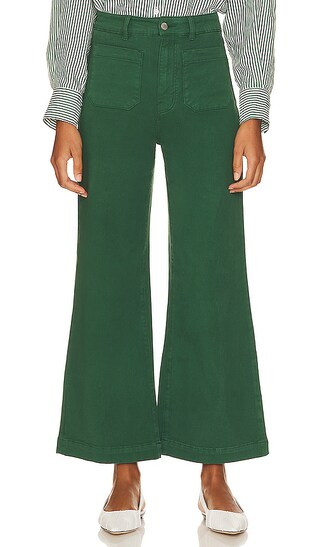 Sailor Jean in Basil | Revolve Clothing (Global)