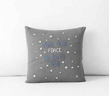 Star Wars™  May the Force be with You™ Pillow | Pottery Barn Kids
