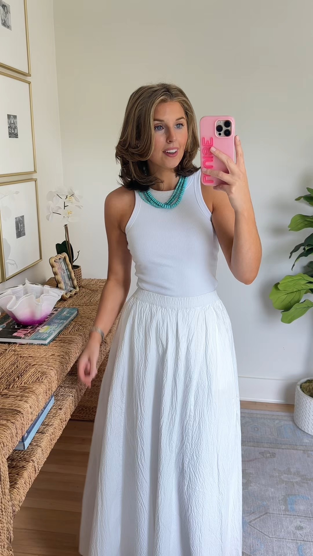 OOTD today! Wearing a S in top and skirt!