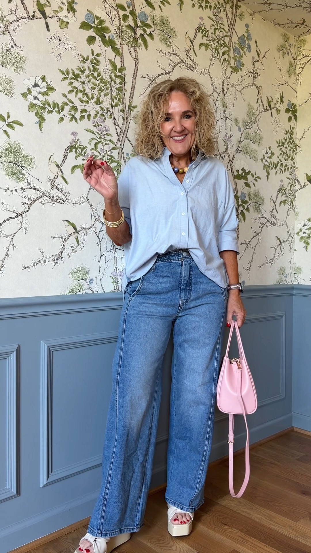 Anthropologie new arrivals 
Mabel tops small
Tees medium 
Jeans dark wash med petite 
Kenny runs small i’m wearing a 29 petite I think the 30 petite would’ve been more relaxed
Lex runs true to size 29 petite
Ellis drawstring wide leg wearing a 29 regular
Sage green Paige anessa wearing a 29 regular

#LTKOver40 #LTKSaleAlert #LTKootd
