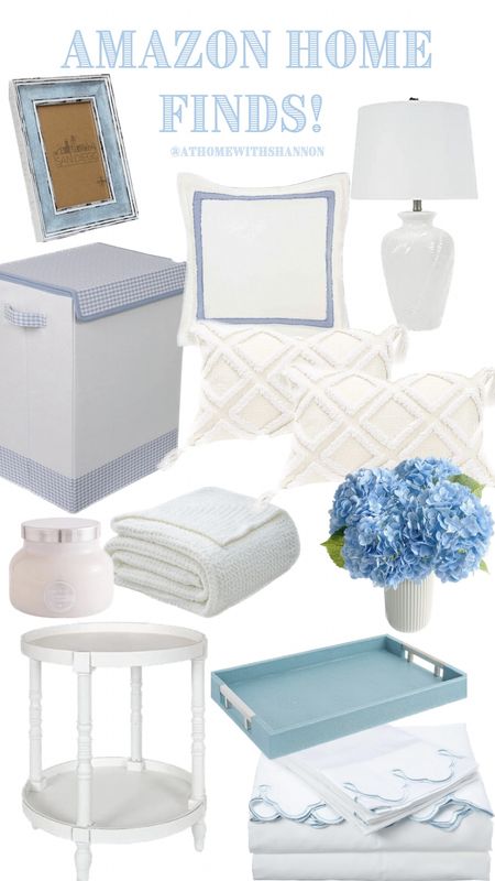 These home finds makes me miss summer! The warm weather is much needed! #blueandwhite #home #amazon

#LTKhome #LTKstyletip #LTKFind