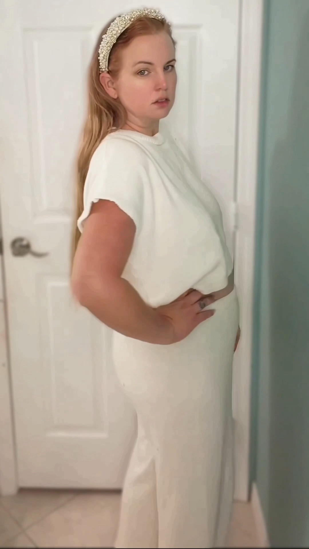 Cozy but still cute 🤍 soft, relaxed, and easy to wear. #LTKcomfort #LTKcozyset 

#LTKmomlife