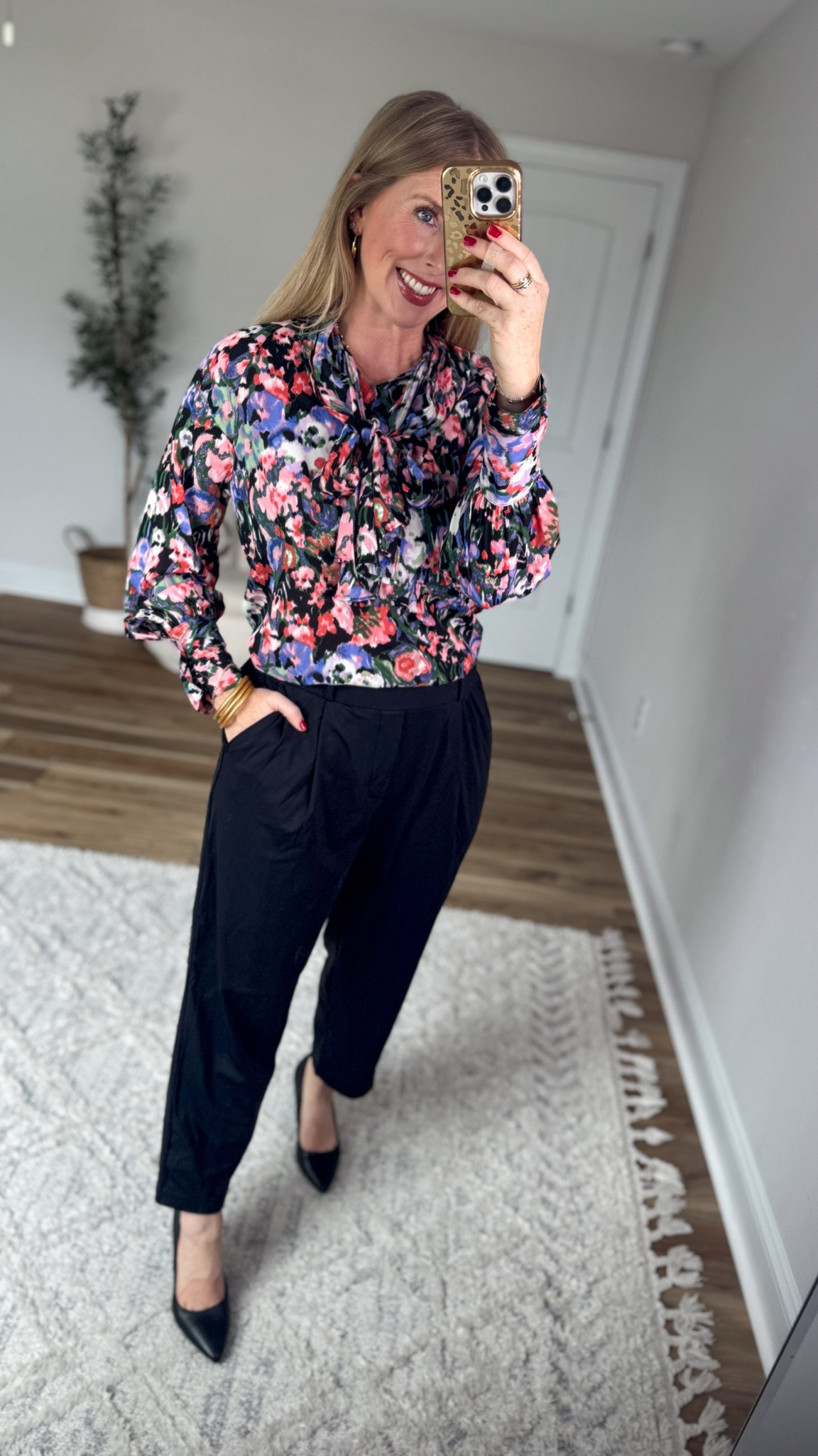Daily try on, Walmart outfit, Walmart fashion, Walmart style, floral top

#LTKootd