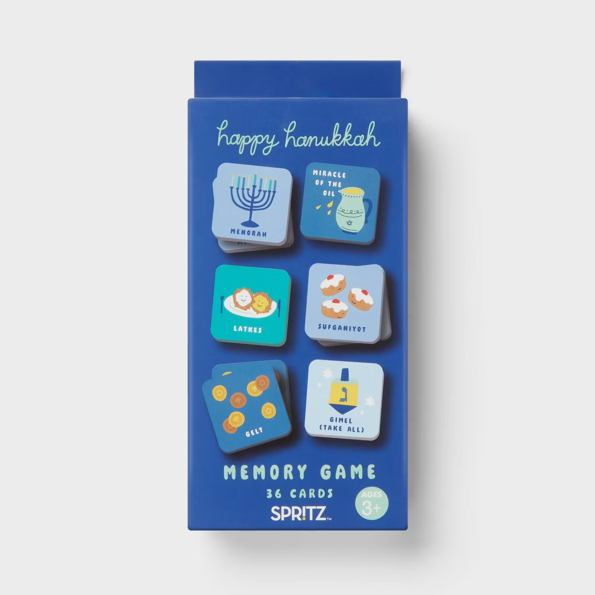 36pc Hanukkah Memory Game Kit - Spritz™ | Target