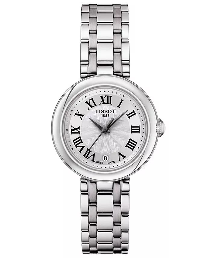 Women's Swiss Bellissima Stainless Steel Bracelet Watch 26mm | Macy's