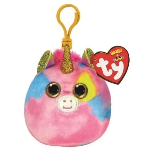 TY Mini Beanie Squishies (Squish-A-Boos) Plush - FANTASIA the Unicorn (3 inch) | Walmart (US)