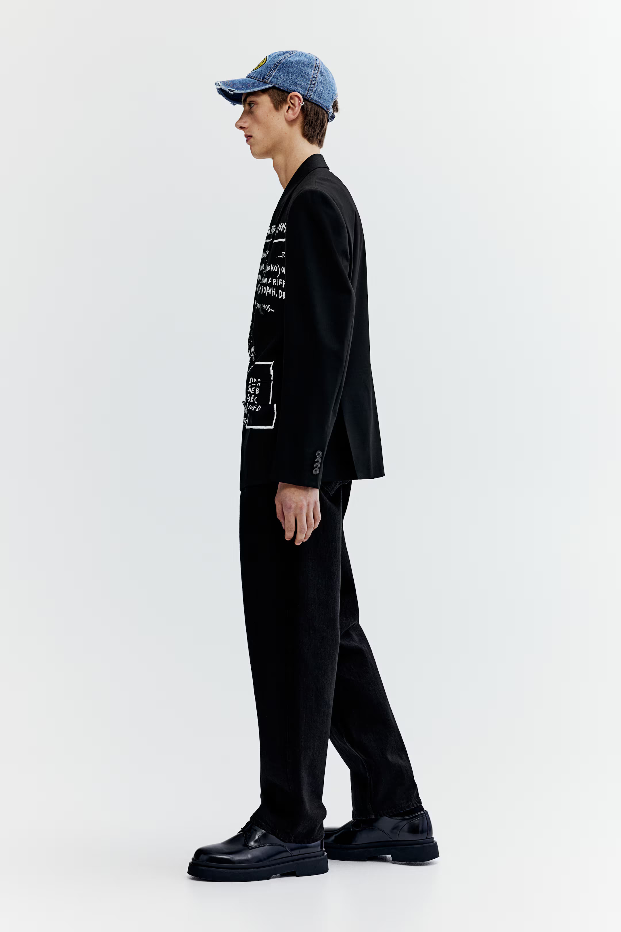 Loose Fit Double-breasted Jacket | H&M (US + CA)