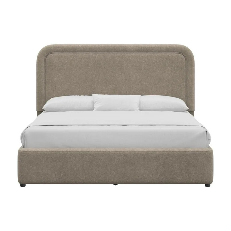 Better Homes & Gardens Juliet Queen Platform Bed, Sand | Walmart (US)