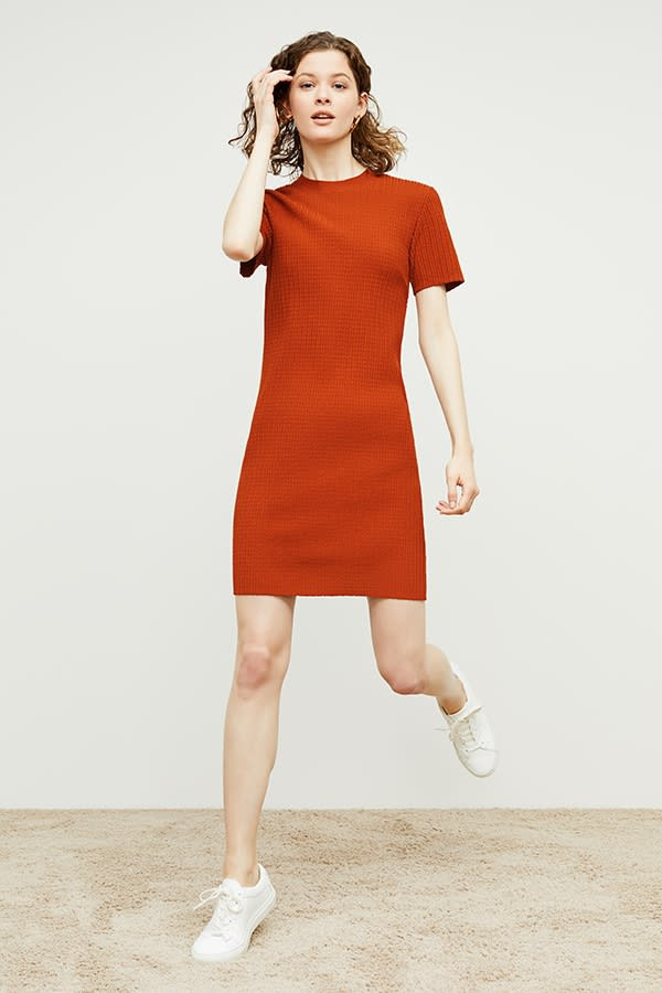 The Hayden Dress—Geo Micro Knit | MM LaFleur