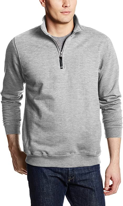 Men's Crosswind Quarter Zip Sweatshirt (Regular & Big-Tall Sizes) | Amazon (US)