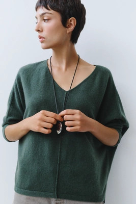 100% Cashmere Oversized Sweater | Anthropologie (US)