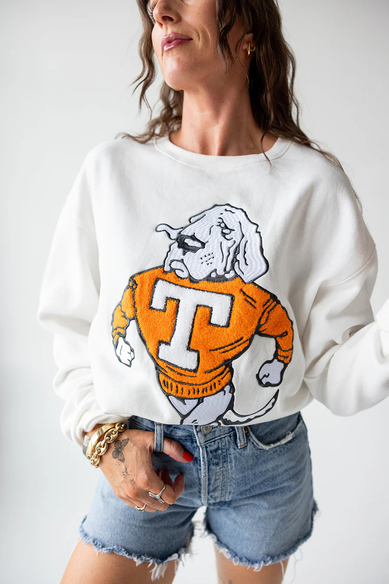 Tennessee Mascot Chenille Comfort Crew | Gameday Social