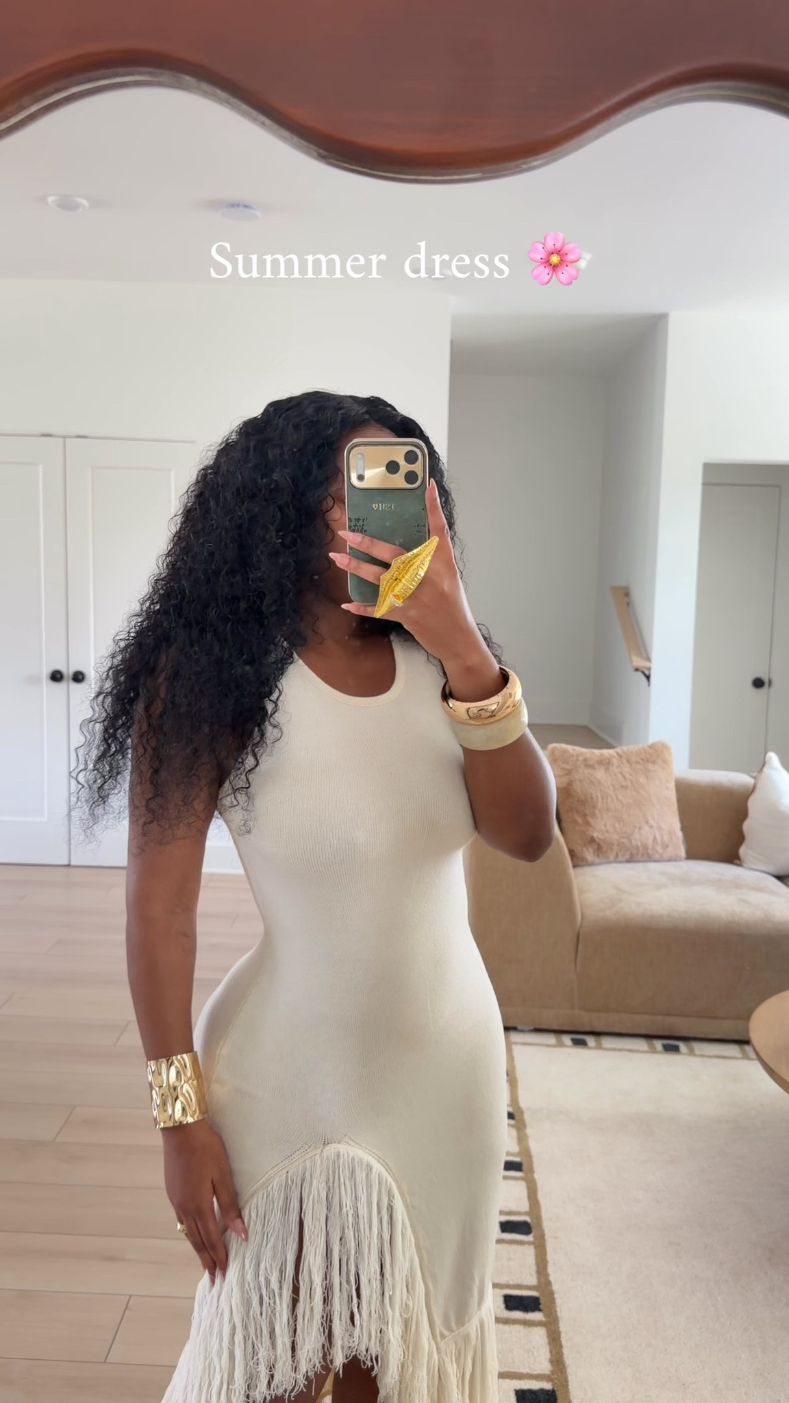 Bodycon summer dress, floor-length tassel fringe, under $50. #summeroutfit #fringedress #tasseldress #outfitinspo

#LTKgrwm #LTKootd #LTKSeasonal