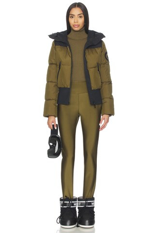 Goldbergh Village Ski Jacket in Dark Olive from Revolve.com | Revolve Clothing (Global)