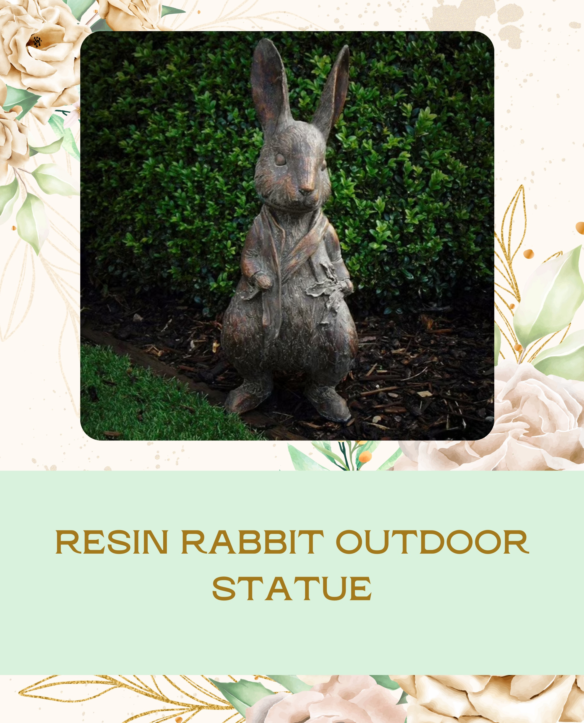 This Resin Rabbit Outdoor Statue is the perfect addition to your Easter decor! 🐇🌸 Whether placed in your garden or on your porch, it brings a charming touch to any outdoor space. #EasterDecor #SpringVibes #LTKFinds

#LTKHome #LTKFindsUnder50 #LTKSeasonal