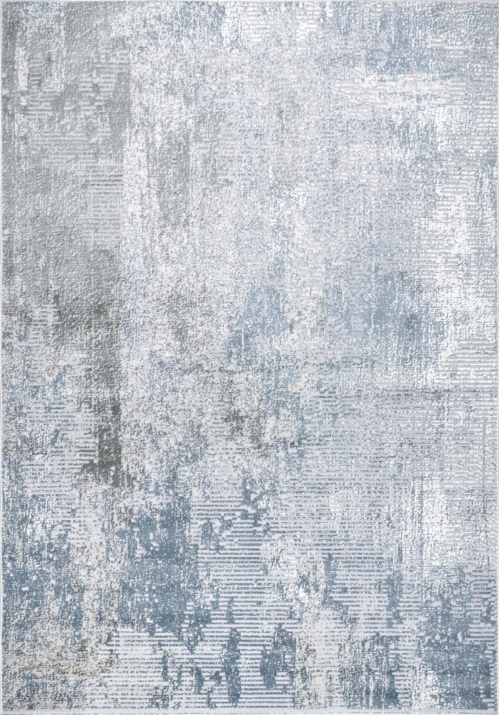 Color: BlueIris Textured Abstract Rug | Blue Blue swatchIris Textured Abstract Rug | Light Grey L... | Rugs USA