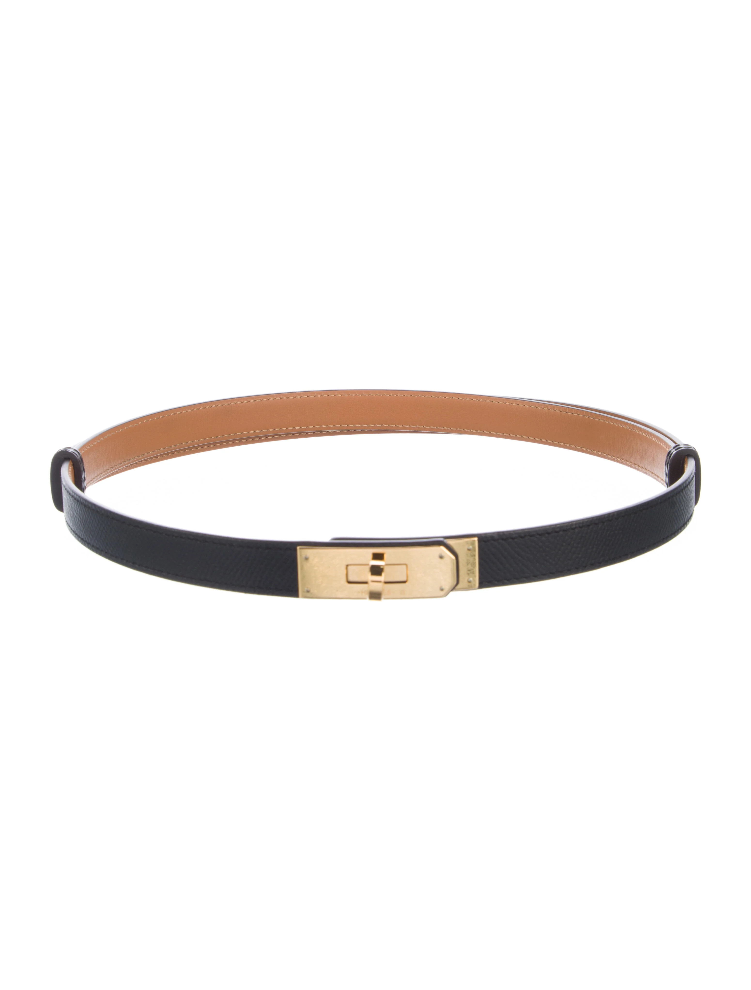 Hermès 18 mm 2021 Kelly Belt - Black Belts, Accessories - HER788628 | The RealReal | The RealReal