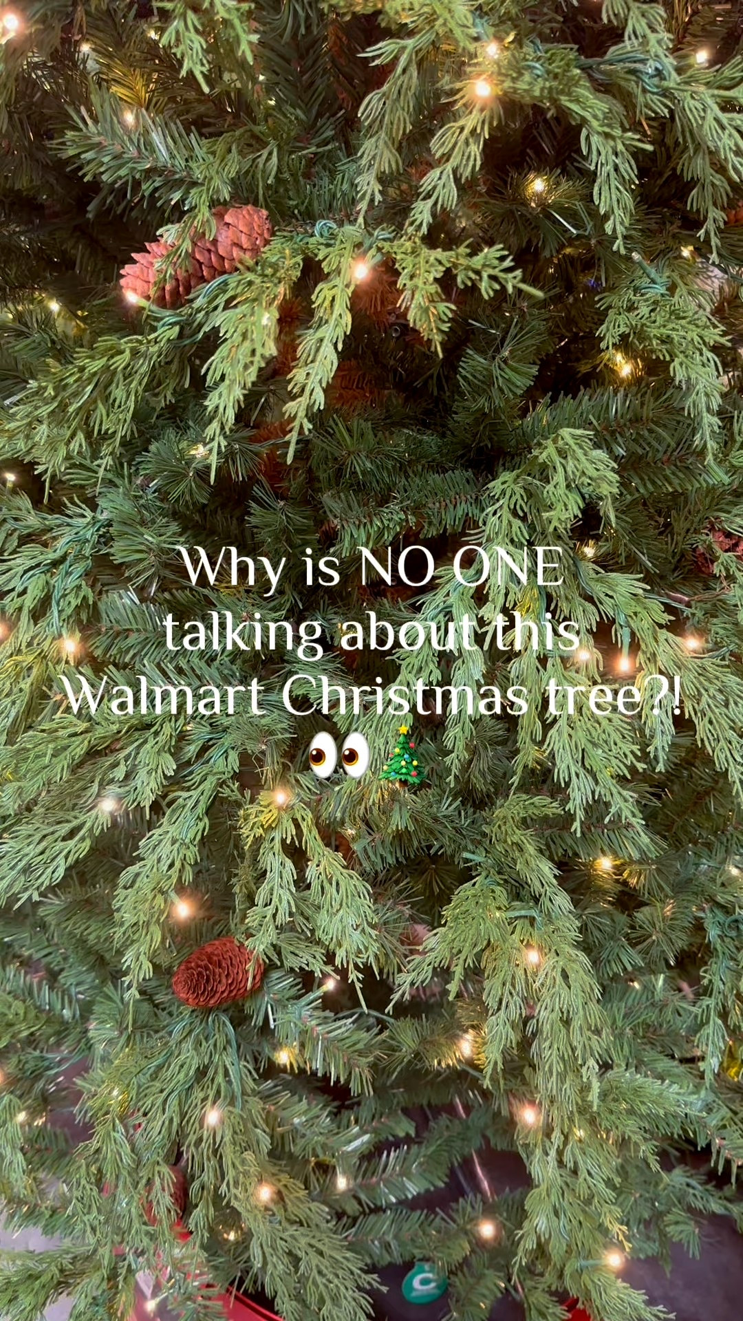 This might be the Christmas tree of the year — and it’s from WALMART 😍 Affordable, full, twinkle lights, and realistic in person. Would you have guessed this wasn’t $800?!

#walmartfinds #christmasdecor #holidayhome #modernfarmhouse #treeoftheyear

#LTKSeasonal #LTKHoliday