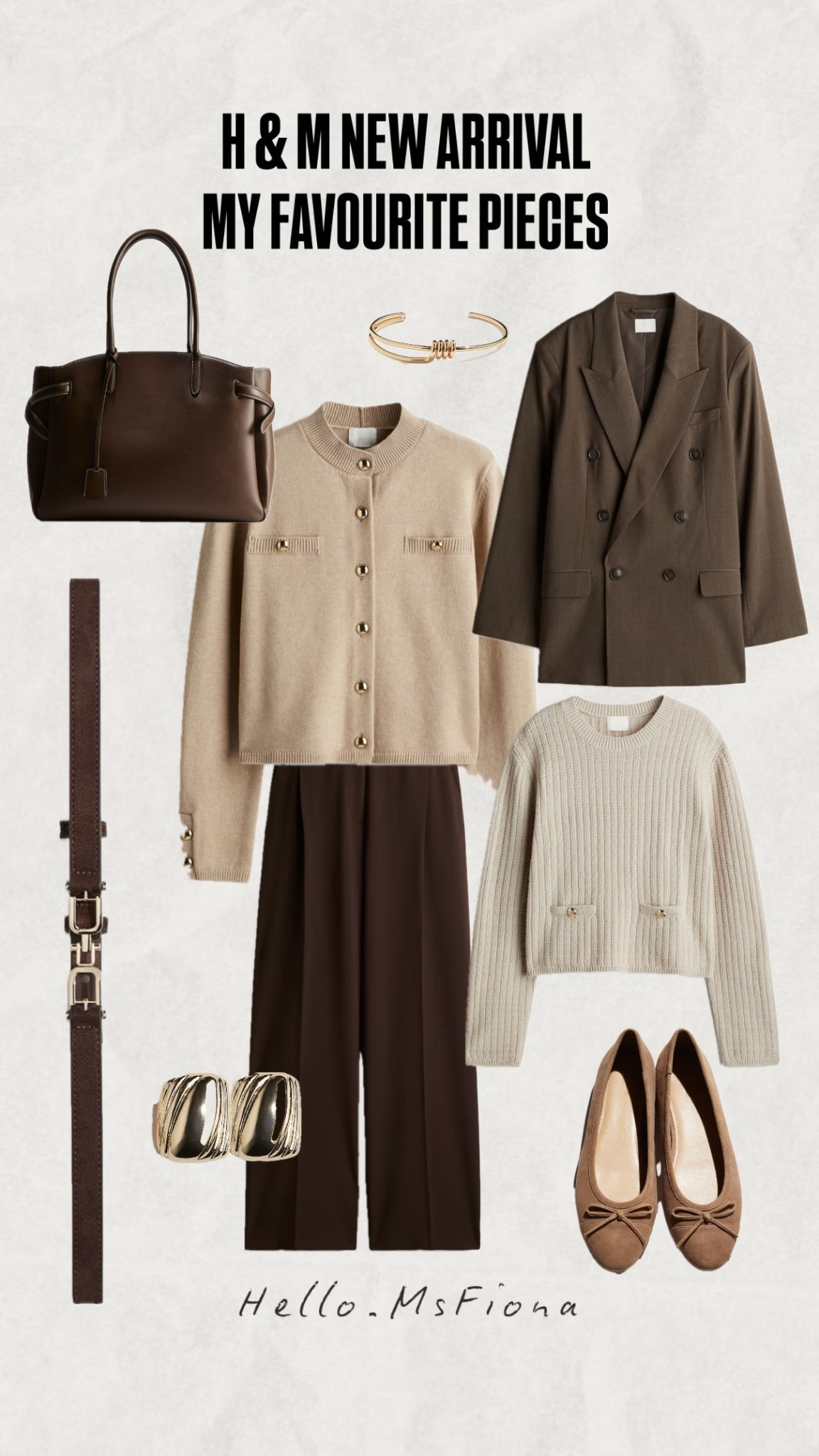 Chocolate tone NEW favourites from H&M #handm #chocolatebrown #browntones #brownoutfits #oldmoneyaesthetics #pinterestinspired 

#LTKmodest #LTKaustralia #LTKstyletip
