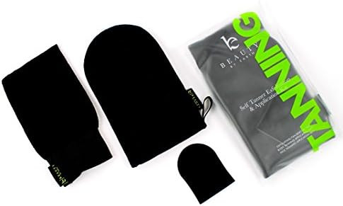 Self Tanner Tanning Mitt - Tanning Mitt Applicator Set Includes Exfoliating Gloves, Self Tanner M... | Amazon (US)