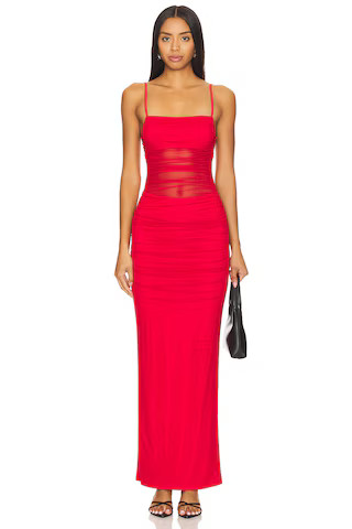superdown Celeste Maxi Dress in Red from Revolve.com | Revolve Clothing (Global)