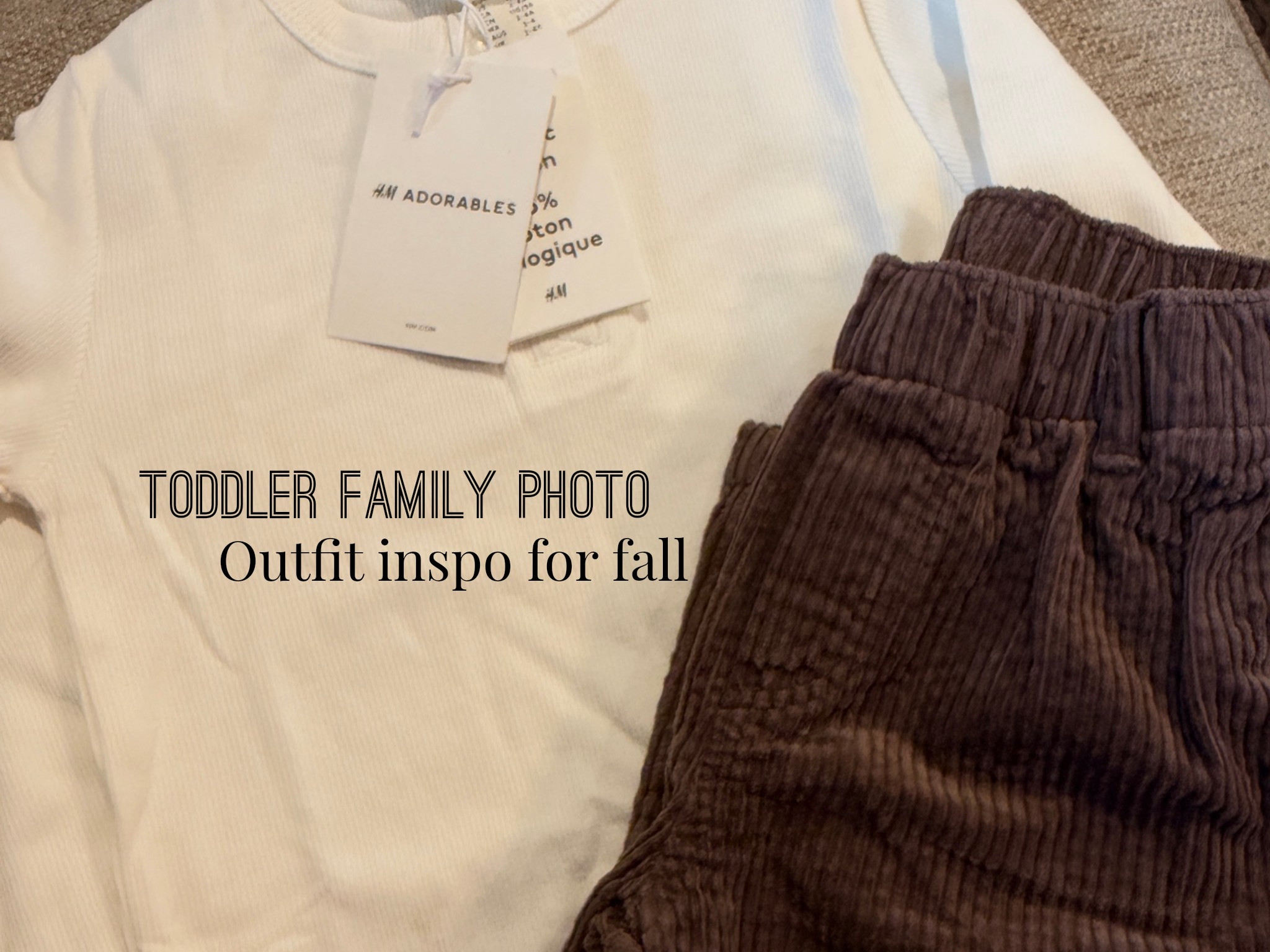 Finishing up getting all of our family photo outfits together for this falls session! As usual I am just such a sucker for all things neutral so we are doing the usual brown, tan, cream, and adding some various textured. Can’t wait to see how they turn out!