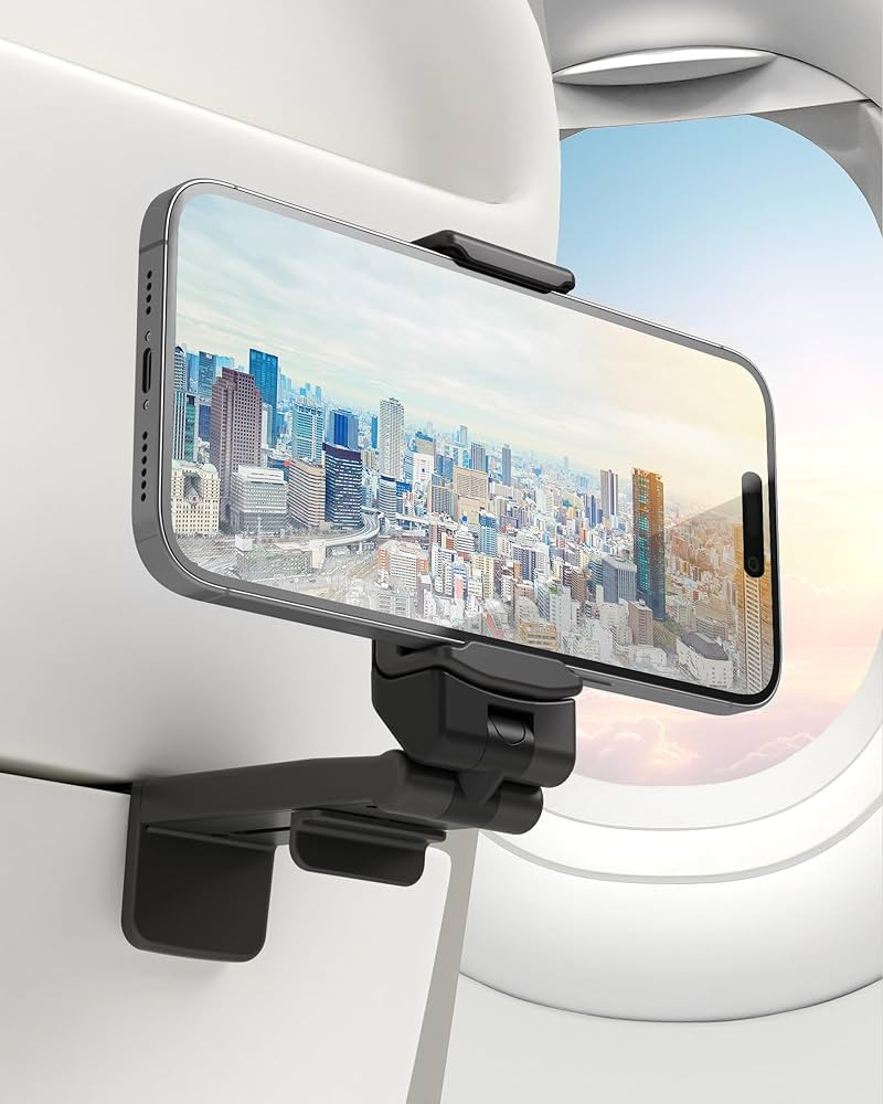 Perilogics Universal in Flight Airplane Phone Holder Mount. Hands Free Viewing with Multi-Directi... | Amazon (US)