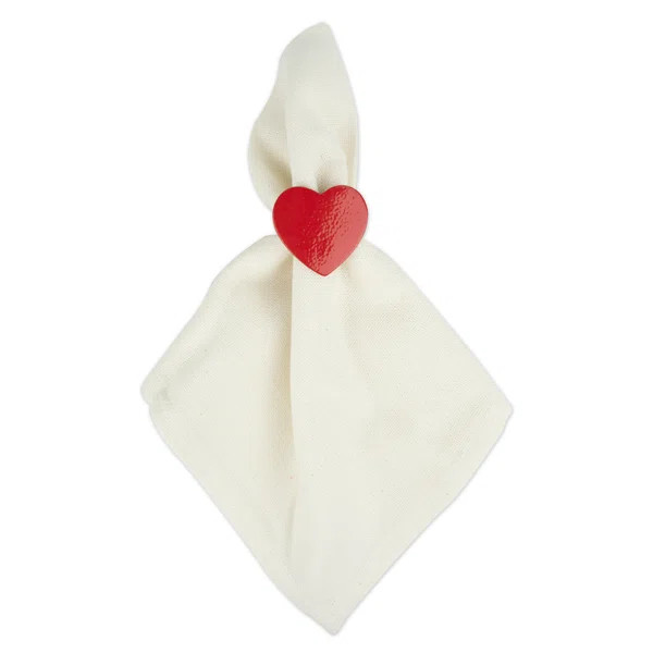 Heart Napkin Ring (Set of 6) | Wayfair North America