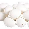 Juvale 48-Count Plastic Easter Eggs - Blank White Plastic Eggs for DIY Painting and Decorating, 1... | Amazon (US)