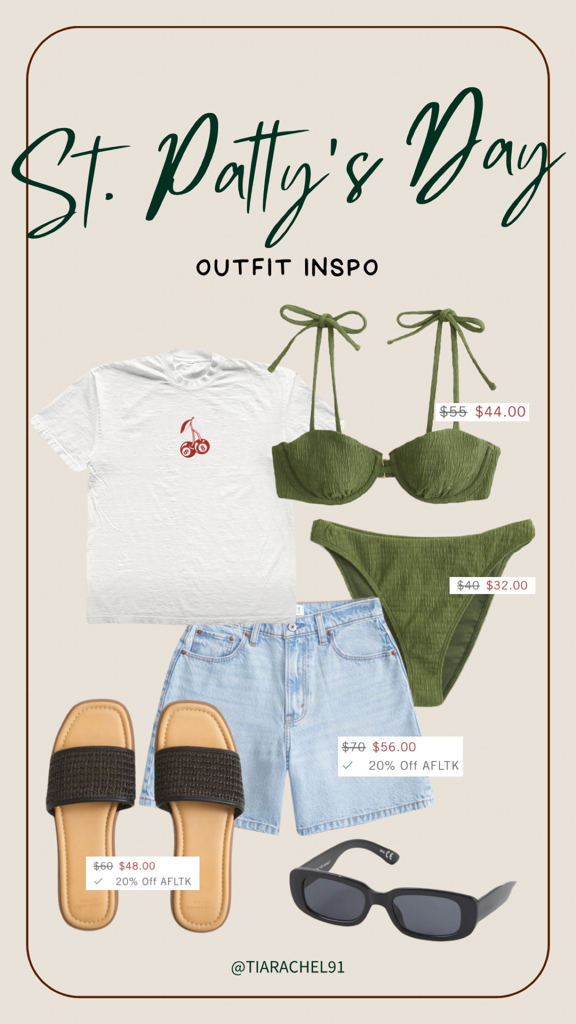 Beach outfit / swim on sale / St Patty’s day / vacation finds 

#LTKsalealert #LTKSpringSale #LTKswim