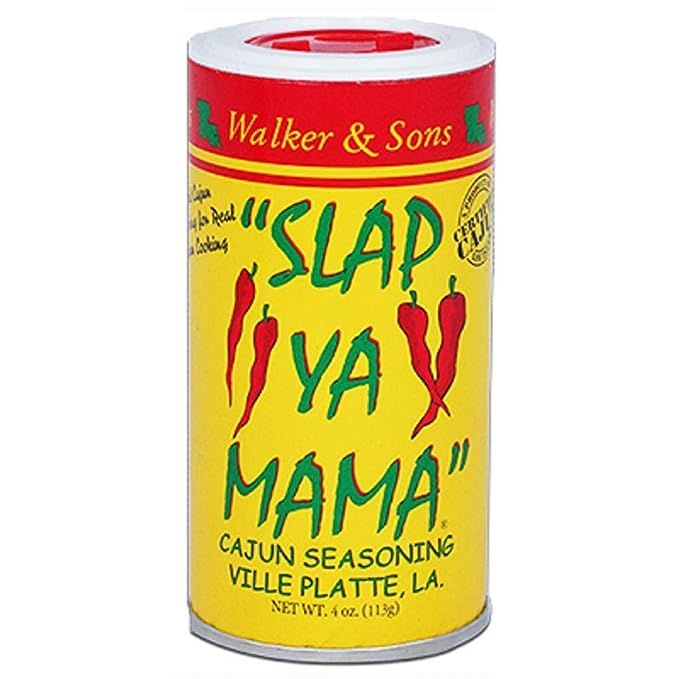 Slap Ya Mama All Natural Cajun Seasoning from Louisiana, Original Blend, MSG Free and Kosher, 4 O... | Amazon (US)