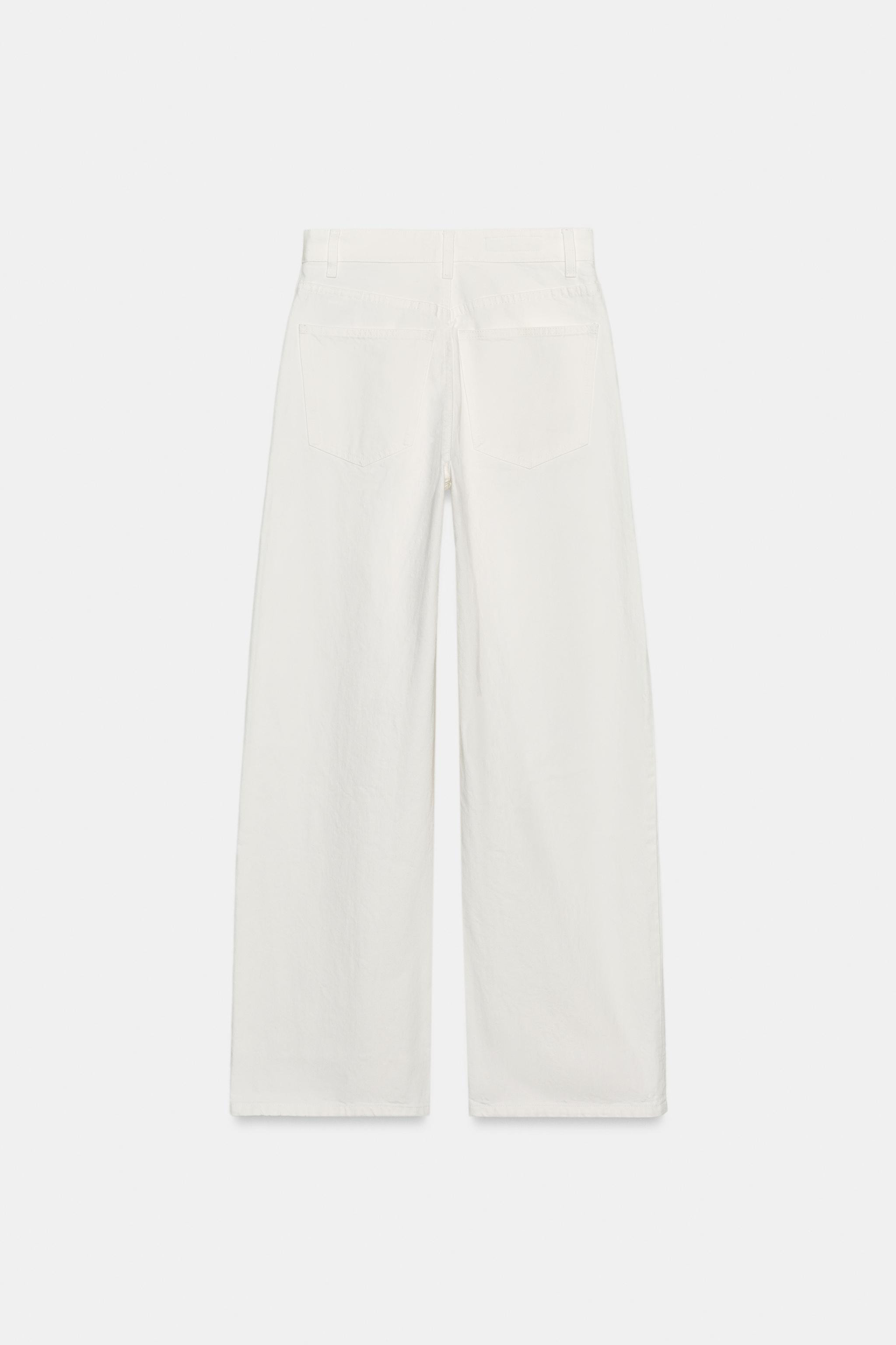TRF EXTRA WIDE-LEG HIGH-WAIST JEANS | Zara UK