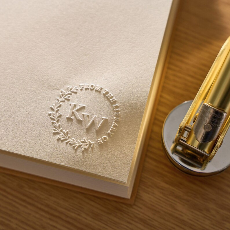 BOOK EMBOSSER | Personalized Book Embosser · Ex-libris Embosser · Custom Library Embosser · Pe... | Etsy (US)