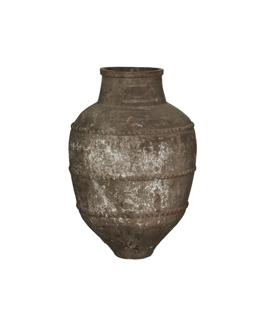 Olive Ateliers Antique Turkish Olive Jar - Pots, Pottery, and Planters | Olive Ateliers