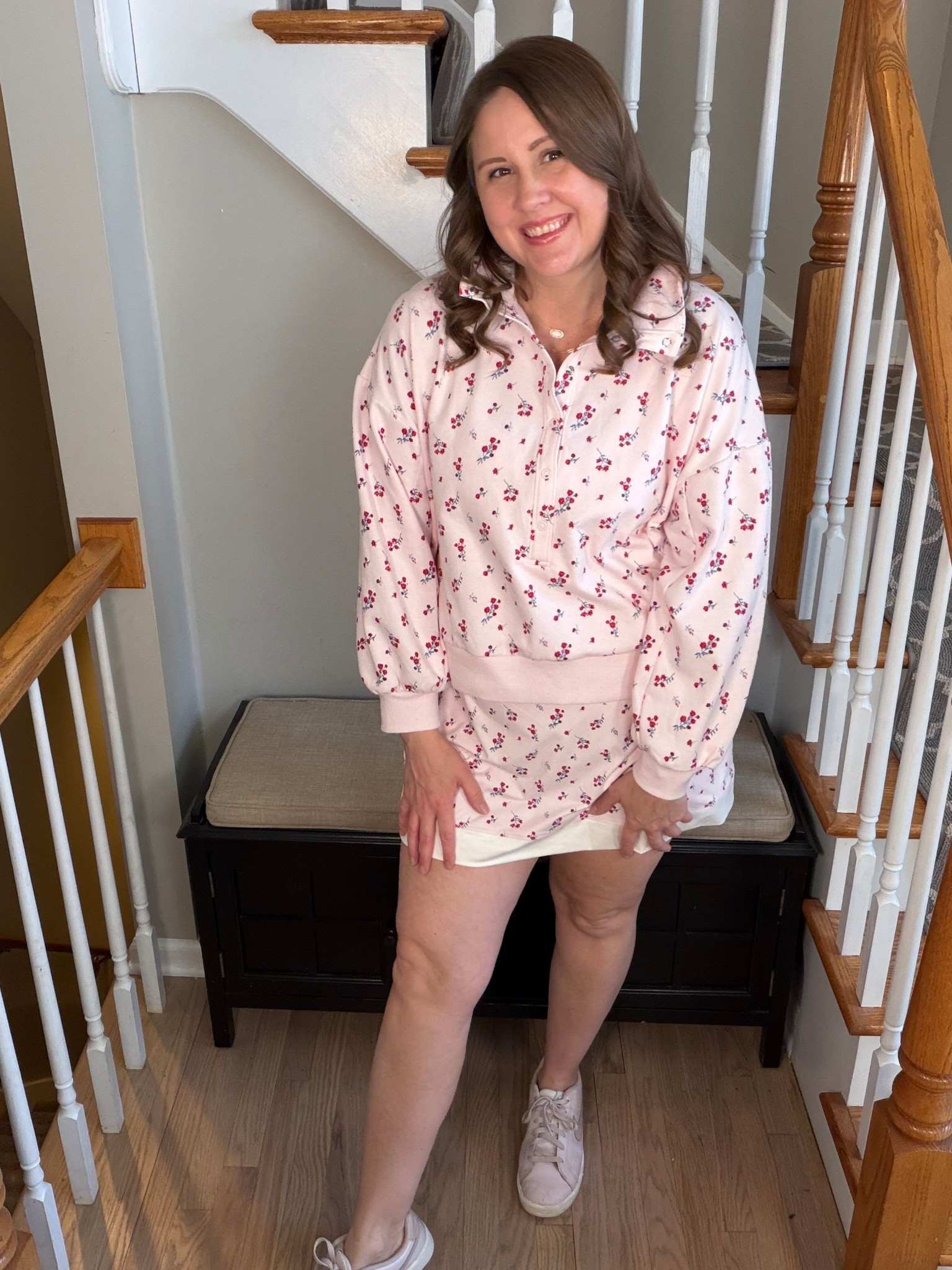 Wearing the floral knit active dress with the matching pullover layered over it and I’m obsessed 😍🌸 Such a cute, comfy combo that works for workouts, errands, or everyday wear. Both pieces are soft, lightweight, and easy to throw on — and even better, they’re budget-friendly!

Linked the dress + pullover together (and a few similar finds) ✨

#LTKStyle #LTKFinds #LTKFamily #TargetStyle #AthleisureWear #SpringLayers #ComfyStyle #MatchingSet #EverydayOutfits #CasualStyle #TargetFinds

#LTKfitnessgoals #LTKMidsize #LTKootd