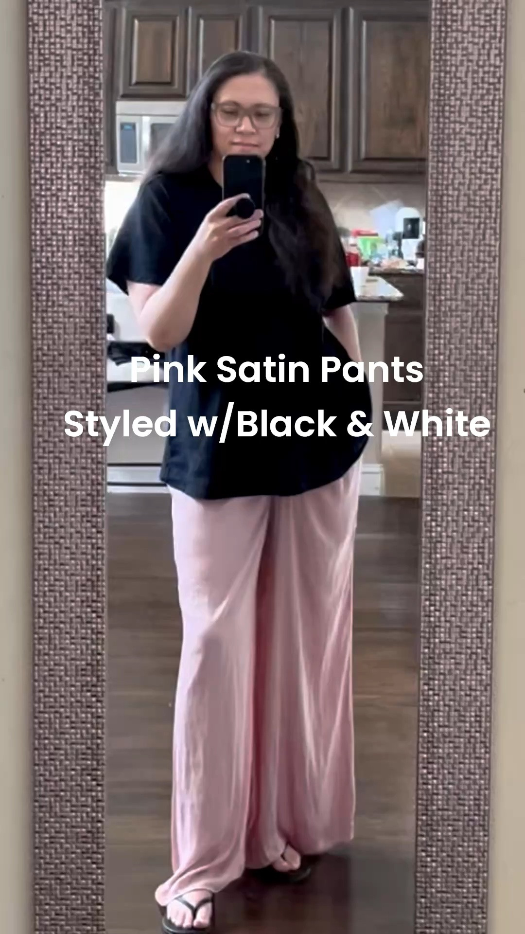 So these pants are from Zara which I can’t link here (yet 🤞🏼) but I linked some similar styles. These are very long, which I love but will definitely have to wear with heels. I’m almost 5’7” with long legs (long inseam). Sz large.

#LTK

#LTKootd #LTKOver40 #LTKMidsize