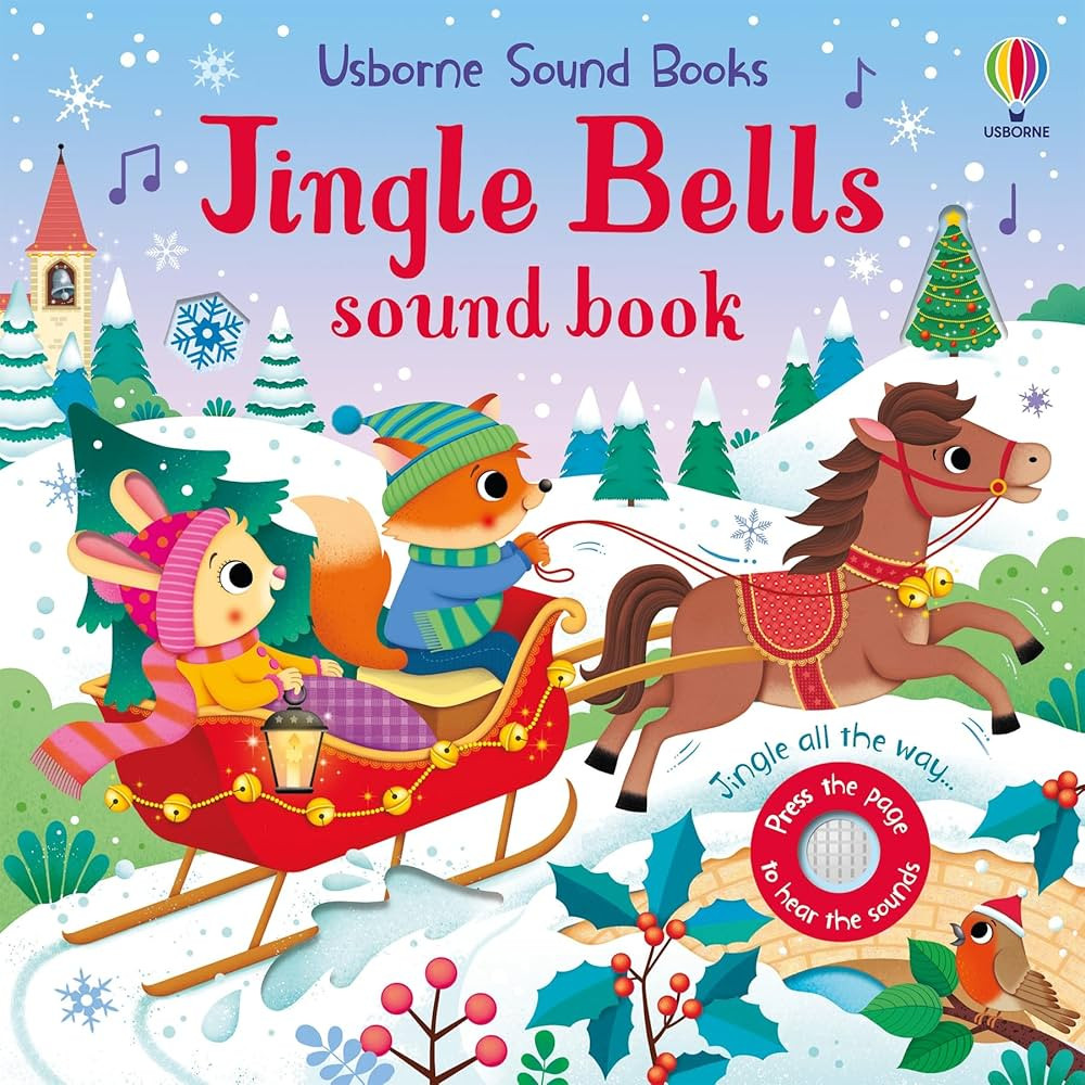 Jingle Bells Sound Book: An Interactive Wintertime Sound Book Featuring Santa, Christmas Carols, ... | Amazon (US)