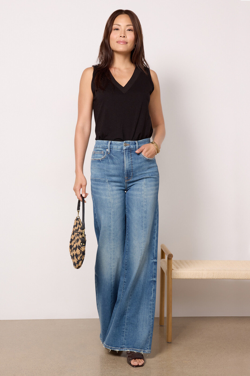 Good Waist Palazzo Seamed | Evereve